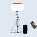 Moonlightia 1000W LED Balloon Light Tower DC Compatible IP54 Rated 360 Beam Angle 50000 Hours Construction Lighting