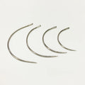 2.5" 3" Curved Needle C Type for Wig Hold Weaving Needle Hand Sewing Needles