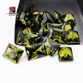 Baifu Jewelry Machine Cut Loose Wholesale Price Baguette Shape Princess Cut Olive Cubic Zirconia for Jewelry