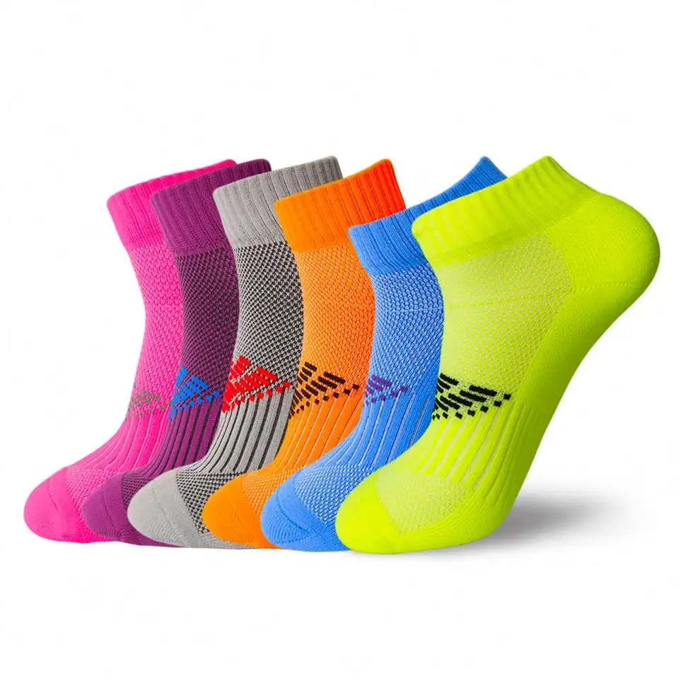 Sublimation Compression Ankle High Short Sports Sweat Socks Cycling Basketball Elites Men Ankle Sports Socks