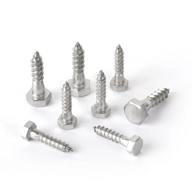 CHINA DONGJI Factory Wholesale Wood Screw Heavy Hex Bolt Stainless Steel Cabinet Screw