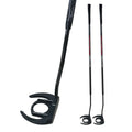 Wholesale Golf Putters Mallet Type Black Stand Up Putter Golf Club Head With Shaft Grip