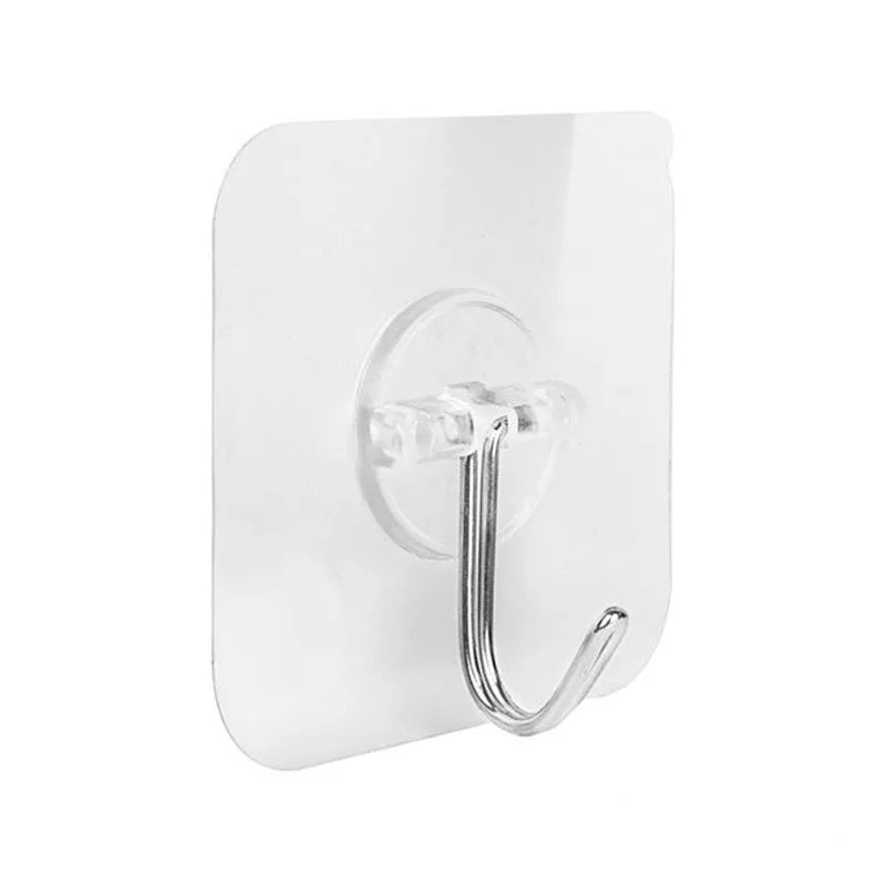 Strong Transparent Suction Cup Sucker Hanger Self Adhesive Hook Wall Hooks for Kitchen Bathroom