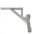 Factory Custom Wall Mount Air Conditioner Heat Pump Aluminium Bracket for Split Air Conditioning System Outside Spare Parts