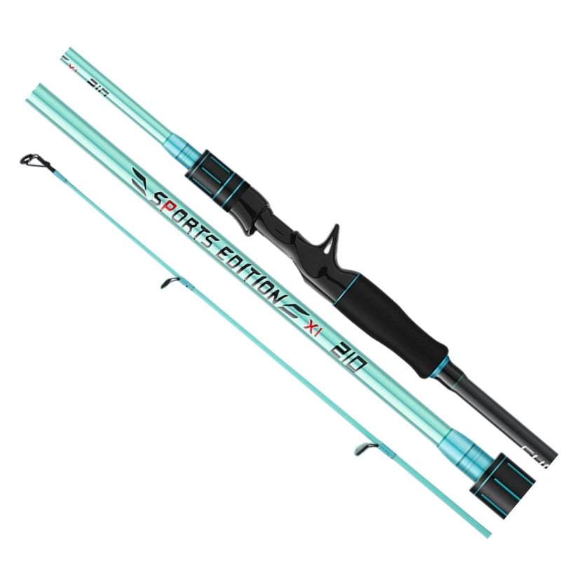 Wholesale 1.8m 2.1m 2.4m Fish High Carbon Rod Super Light Spinning and Casting Fishing Rod