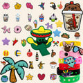 New Arrival 2d Wholesale Various Styles PVC Rubber Sports Boy Party Gift Summer Shoe Charms