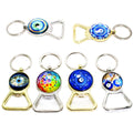 Personalized Keychain Bottle Opener - Mini Portable Metal Beer Opener with Custom Engraved Logo Creative Promotional Gift