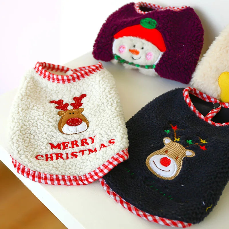 Wholesales Stocked Elk Snowman Rabbit Pet Dog Puppy Christmas Clothes Outfits