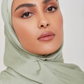 2023 New Fashion Silk Satin Hijab Matte Scarf Shawl Turban for Muslim Women Shawls Islamic Ladies Plain Satin