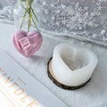 Valentine's Day Love Hand in Hand Candle Mould Heart Shaped Silicone Candle Mold