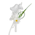 Premium Handmade Wedding Chest Flower Horseshoe Lotus Groom Wedding Chest Flower Wedding Decoration Artificial Flowers