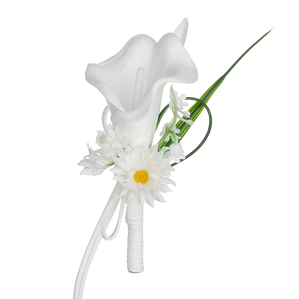 Premium Handmade Wedding Chest Flower Horseshoe Lotus Groom Wedding Chest Flower Wedding Decoration Artificial Flowers