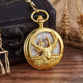 Antelope Manual Watches Key Chain Retro Skeleton Dia Roman Mechanical Pocket Watches