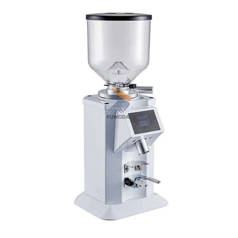 700E 74mm Flat Disc Timing Electric Quantitative Coffee Grinder Machine for Home Italian Commercial Bean Grinder