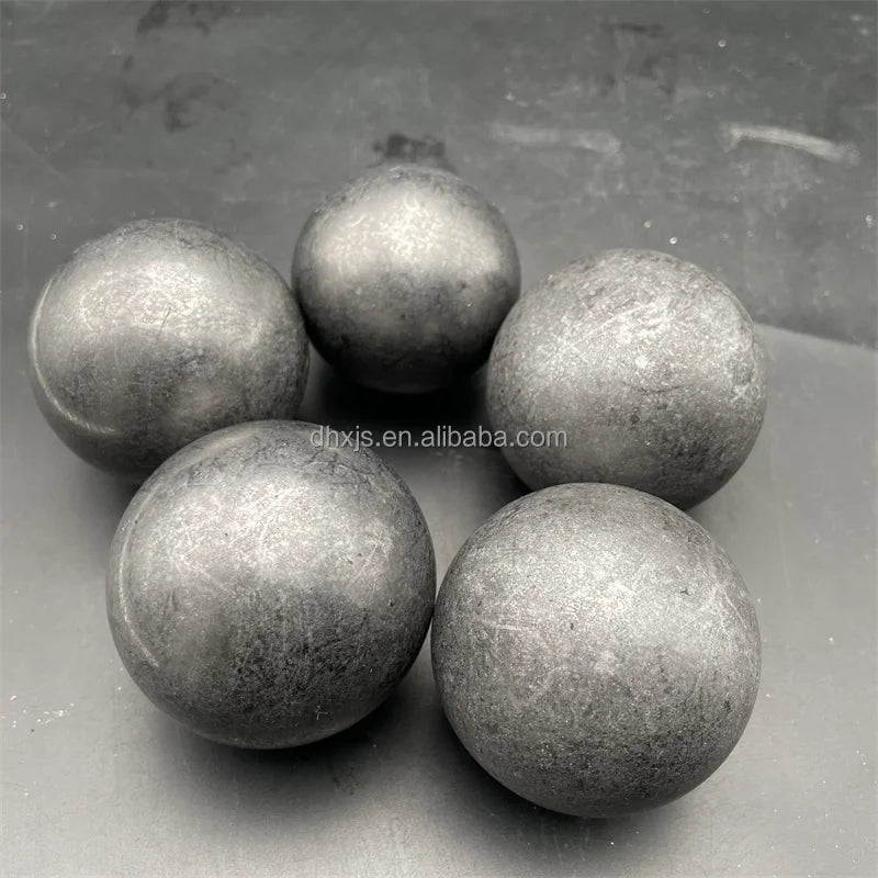 Wholesale Hand Carved Natural Schungite Sphere Crystal Healing Luck Ball for Home Decoration