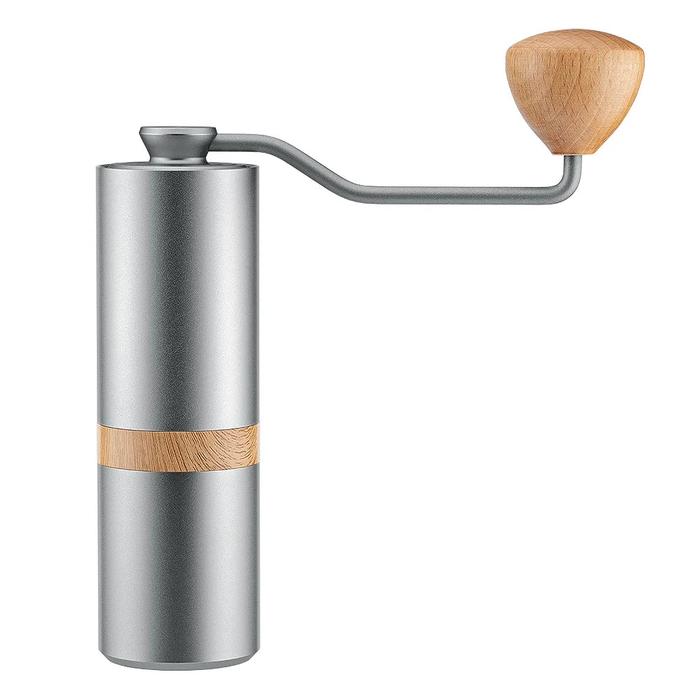 Manual ICafilas Premium Eco-Friendly Coffee Grinder with 27 Adjustable Settings Stainless Steel Burr American Style