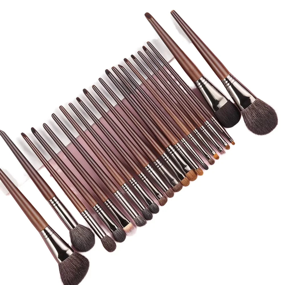 Premium Makeup Brush Sets Full Set of  Natural Hair Makeup for Marble Makeup Artists