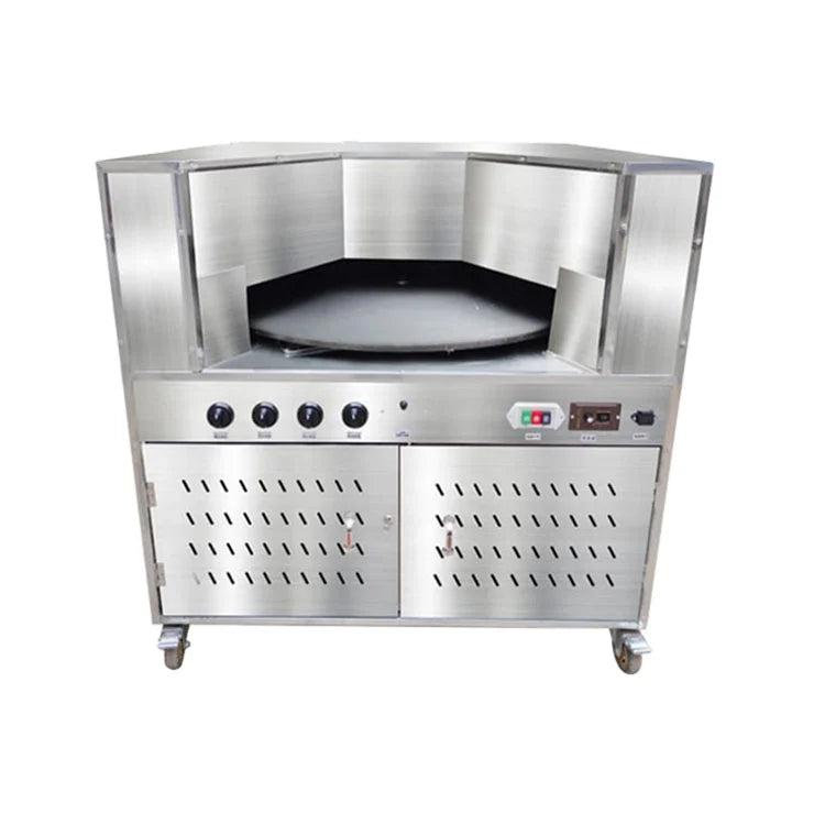 Electric and Gas Arabic Rotary Oven Pita Bread Machine