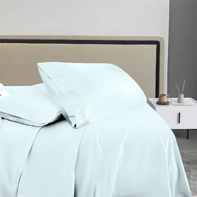 Eco-friendly Luxurious Soft Premium Bamboo Bed Sheet 100% Organic Bamboo Sheets Set 4Pcs