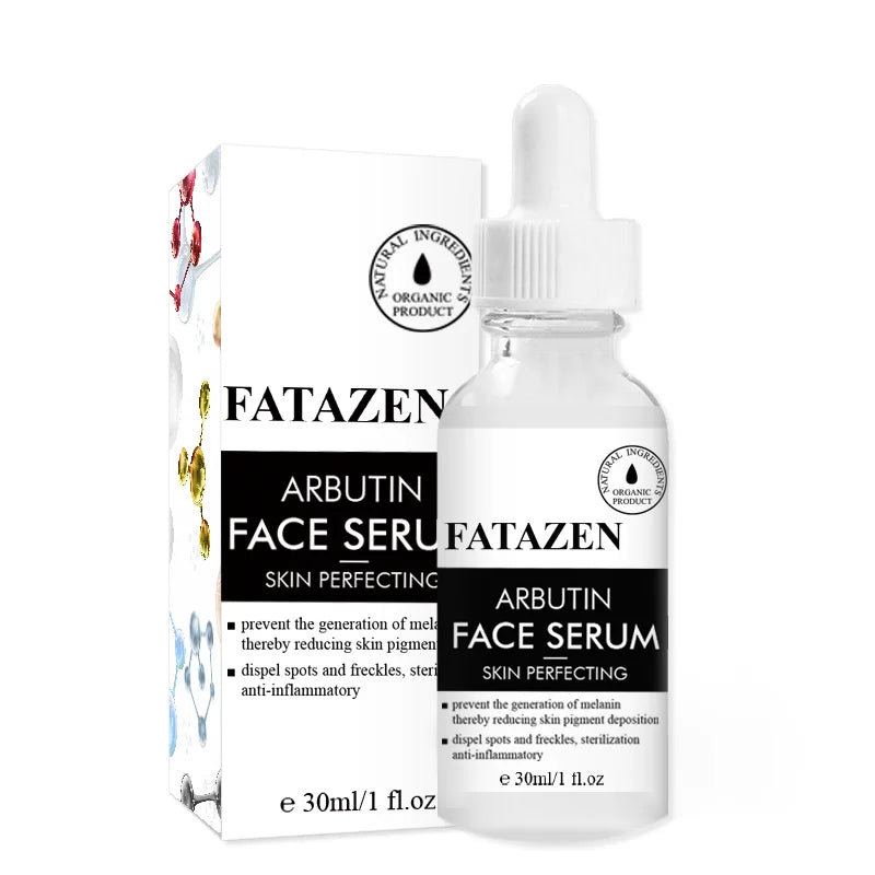 Private Label Natural Alpha Abrutin Serum Moisturizing Skin Whitening Remove Spots Skincare Abrutin Face Serum