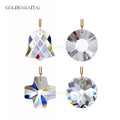 Crystal Prism Suncatcher Bell Pendant 45mm Ornament Window Home Decoration  7145