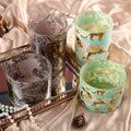 Factory Wholesale Hot Sale Elegant Animal Coloring Glass Candy Jar Fashionable Use for Jewelry Minimum Order 24 Pcs