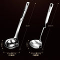 304 Stainless Steel Soup Oil Separator Ladles Skimmer Spoon Soup Colander for Kitchen