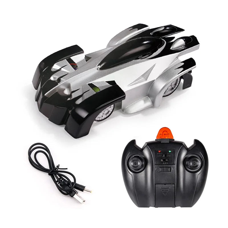 Climbing Car Remote Control Climbing Stunt Car RC Wall Walking Toy Vehicle With Light Electric Remote Control Toys