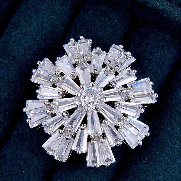 24mm Zircon Alloy Buttons Rhinestone for Women Clothing Accessories Making
