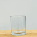 Hot Sale Clear Empty Glass Candle Jars with Customized Lid Capacity for Home Decoration