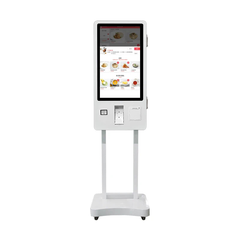 32 24 Inch Self-Service Touch Screen Kiosk Retail Store Floor Stand Bill Payment Ordering Video Indoor Use Agency Supplied