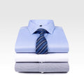 Men's 100% Cotton Casual Long Sleeve White Shirt Formal Single Breasted Slim Career Bank Workwear Simple Tops Shirt