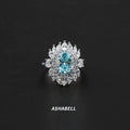 Custom Fine Jewelry 5a Cubic Zirconia Cz Adjustable S925 Sterling Silver Ring 925 Engagement Wedding Rings Jewelry for Women