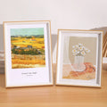 New Product Dual Color Combination Simple & Fashionable Art Wall MDF Photo Frame Multi-size Desktop Vertical Frames MegaBDM
