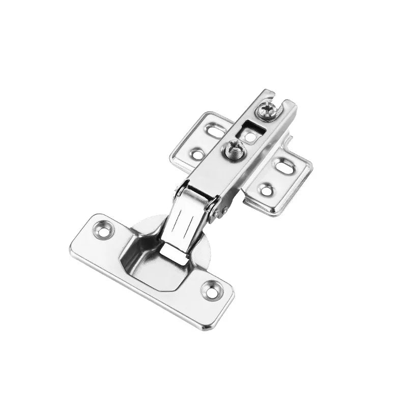 Cabinet Metal Hinge Fixed Type 35mm Hydraulic One Way15 Crank Inset Hinge for Furniture Door