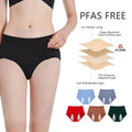 Shanhao OEM Menstrual Panties High Waist Heavy Flow Absorbency Period Underwear 4 Layers Washable PFAS-free Period Panties