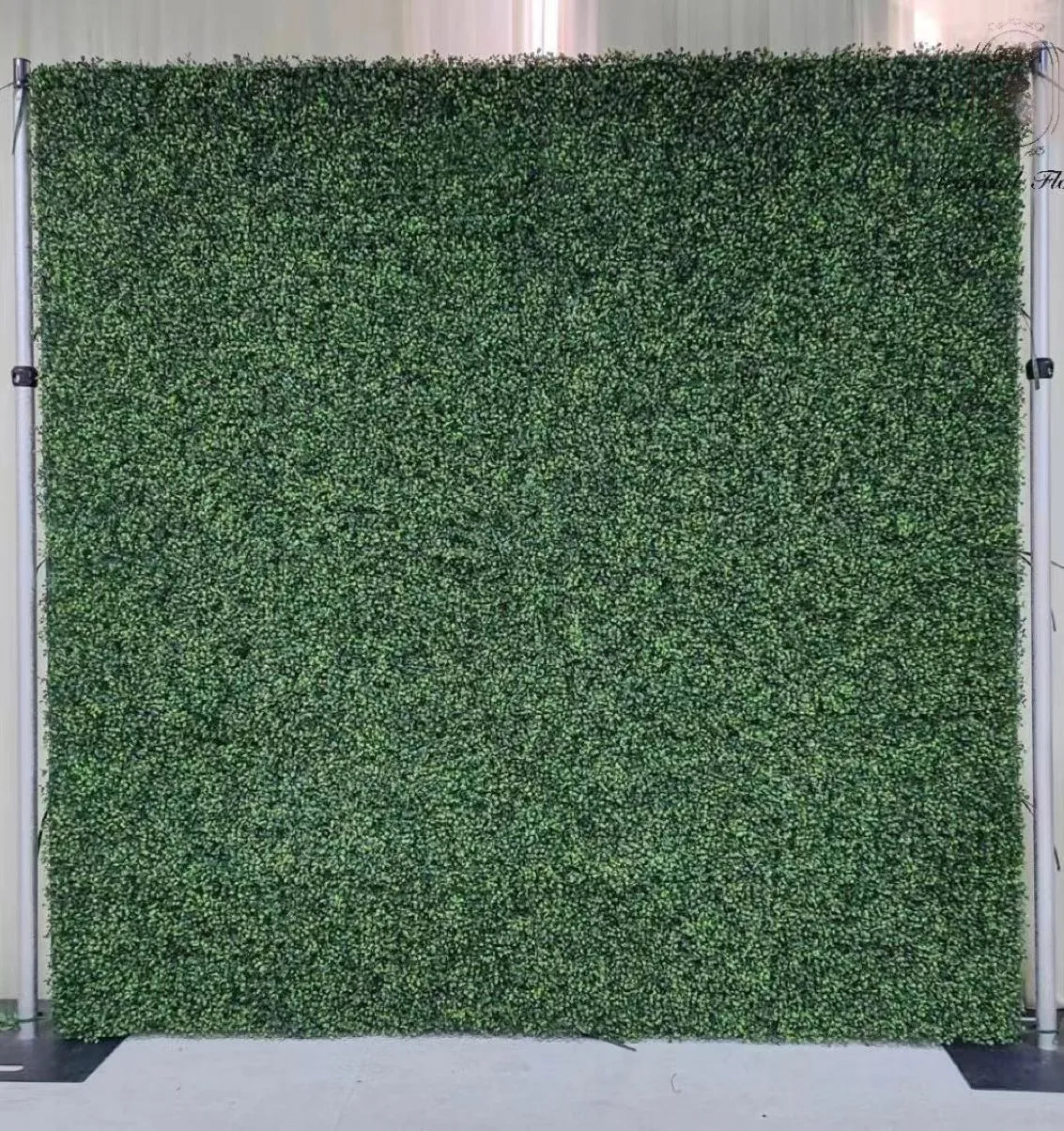 YOPIN-1558 Salon Panel Artificial Hedge Boxwood Wedding Roll up Cloth Grass Backdrop Wall