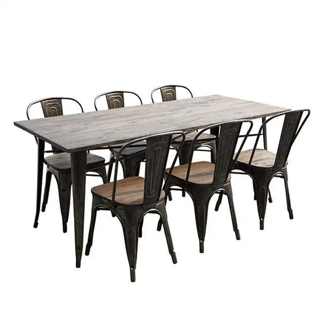 Luxury Modern Dining Table Chair Set for Home Restaurant Hotel Apartment Wood Furniture for Dining Room Dinning Area