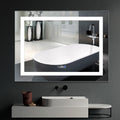 Wholesale Modern Household Rectangle Shape Led Mirror Anti-fog Smart Mirrors for Bedroom