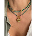 Zooying Customized Delicate Natural Stone Necklace