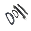 Wholesale Black Door Carrier Luggage Telescopic Trolley Handles Plastic Handle for Bag Carton Boxes Carrying Accessories