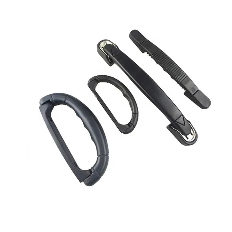 Wholesale Black Door Carrier Luggage Telescopic Trolley Handles Plastic Handle for Bag Carton Boxes Carrying Accessories