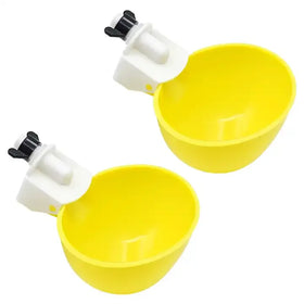 Automatic Chicken Water Cup Poultry Drinker Bowl Chickens Quails Water Drinker Poultry Drinking Cup Chicken Waterer Bowl