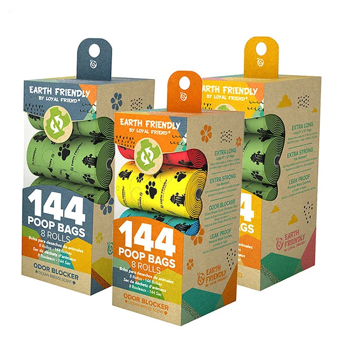Manufacturer Wholesalescented Green Biodegradable Portable Doggy Poo Dog Waste Plastic Free Poop Bag 20 Micron Dogs Coreless