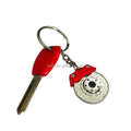 Custom Car Disc Brake Caliper Keychain - Mini Simulation Metal Auto Tuning Ornament - Personalized Customization & Wholesale
