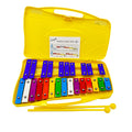 2023 Montessori Percussion Musical Instrument 25 key Glockenspiel Metallophone Xylophone Colorful With Case