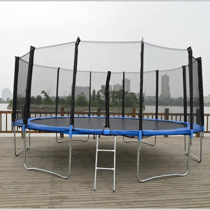 10/12/14/15/16ft Fitness Trampoline Outdoor Kids Trampoline With Net