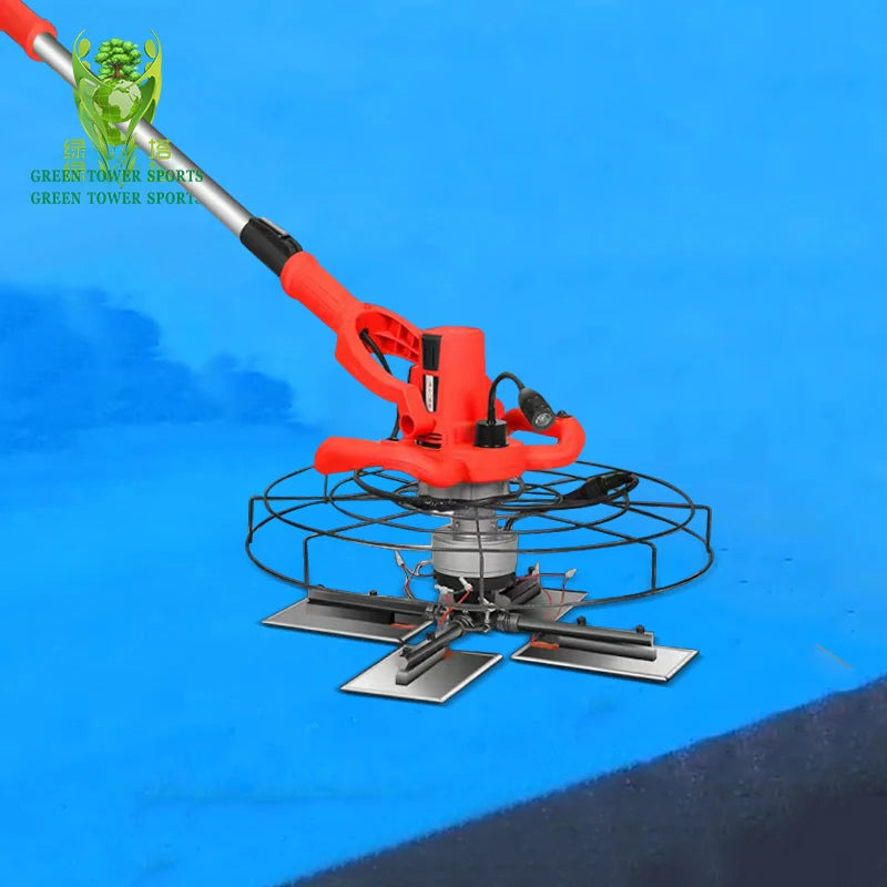 Automatic Rubber Plastic Hand Paving Machine Install EPDM Paver Machine for Sports Surface