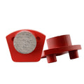 Round Segments Diamond Grinding Tools for Werkmaster Grinder Grinding Shoes 12mm Extra Soft Bond Concrete Surface Preparation