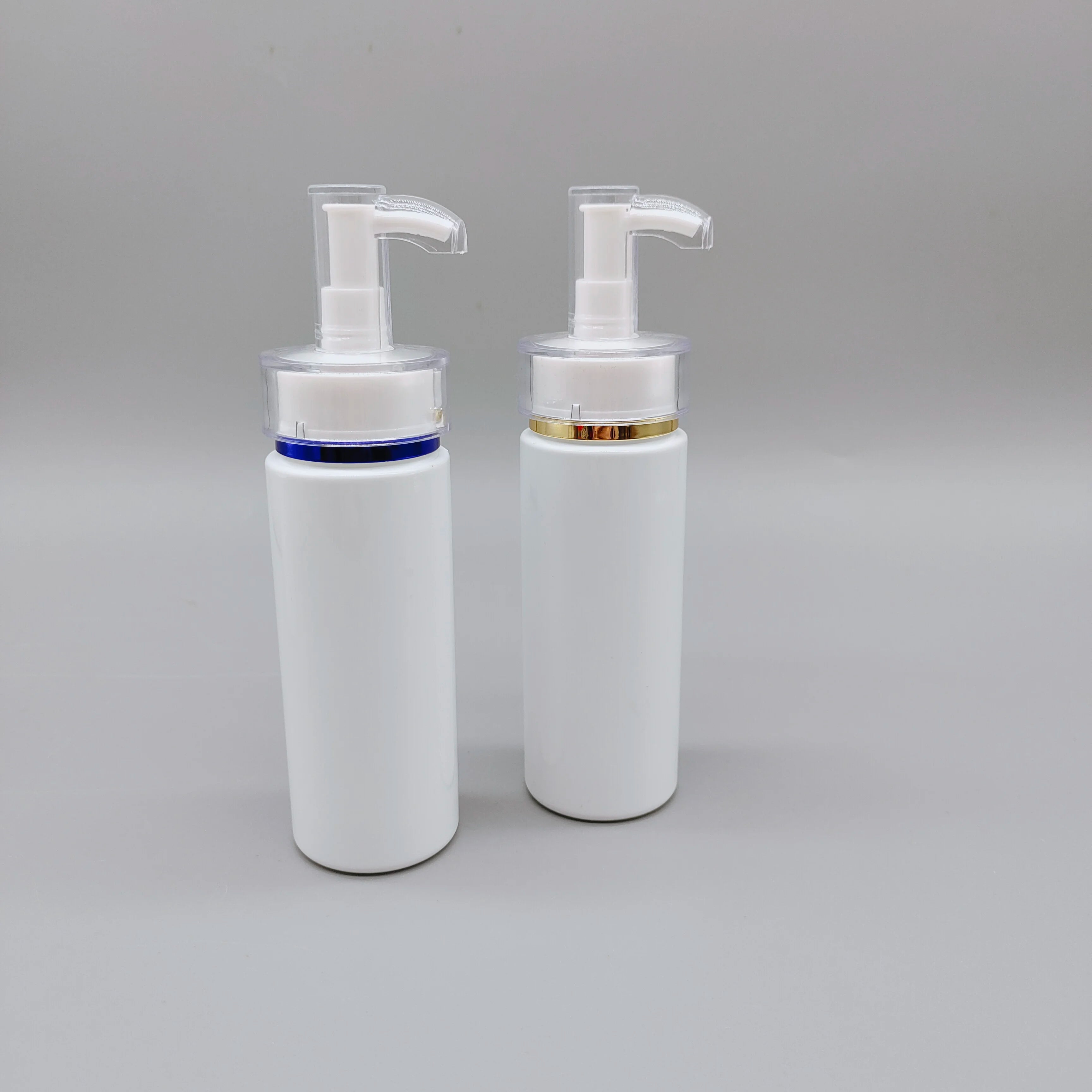 5oz 150ml Empty Plastic PET Bottles with Pump Sprayer for Shampoo Lotion Serum & Skin Care Packaging